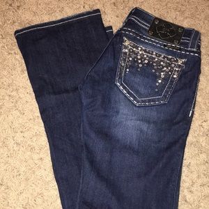 Dark Miss Me jeans